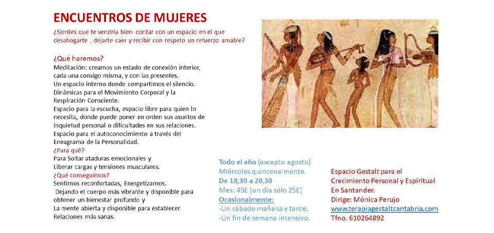 Encuentros de mujeres
